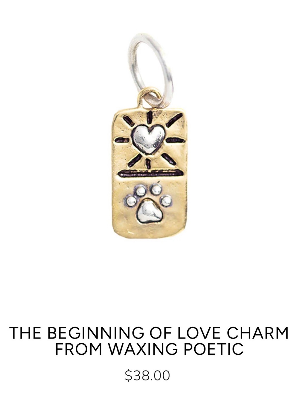 Waxing Poetic Pendants Dog Love